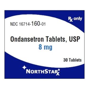 Ondansetron HCl 8 mg Tablet 30 Tablets