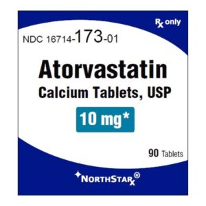 Atorvastatin Calcium 10 mg Tablet 90 Tablets