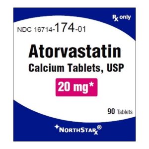 Atorvastatin Calcium 20 mg Tablet 90 Tablets