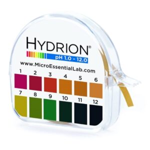 pH Paper in Dispenser Hydrion 1.0 to 12.0