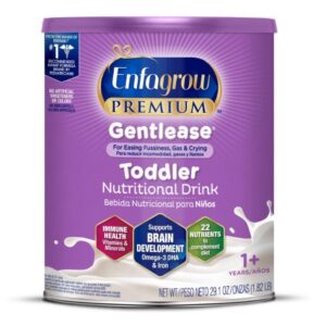 Pediatric Oral Supplement EnfagrowPremium  Gentlease Toddler Unflavored 29.1 oz. Can Powder Calories