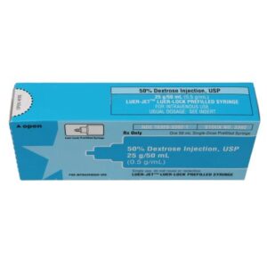 Dextrose / Water, Preservative Free 50% Injection 50 mL