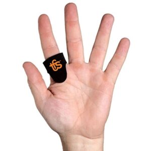 Trigger Finger Splint Medium Hook and Loop Closure Finger Black
