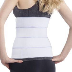 Abdominal Binder NYOrtho Universal Large Hook and Loop Closure 60 to 75 Inch Waist Circumference 12 Inch Height Adult