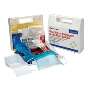 Bloodborne Pathogen  And Bodily Fluid Spill Kit First Aid Only