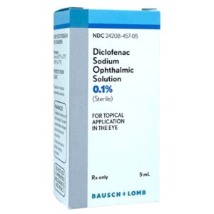 Diclofenac Sodium 0.1% Drops 5 mL