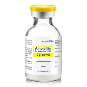 Ampicillin Sodium 2 Gram Intravenous Injection