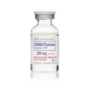 Dobutamine HCl, Preservative Free 12.5 mg / mL Injection 20 mL