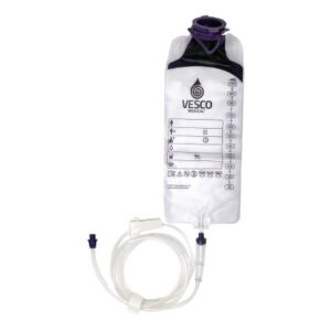 Gravity Feeding Bag Set with ENFit Connector 1000 mL