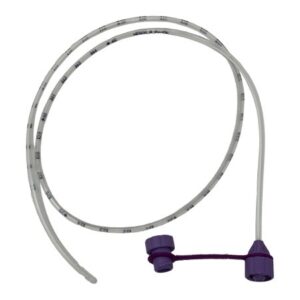 Pediatric Nasogastric Feeding Tube with ENFit Connector 6 Fr. 24 Inch Tube Polyurethane Sterile