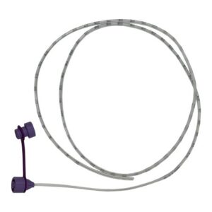 Pediatric Nasogastric Feeding Tube with ENFit Connector 10 Fr. 35 Inch Tube Polyurethane Sterile