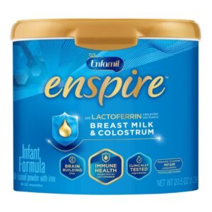 Infant Formula Enfamil Enspire Unflavored 20.5 oz. Canister Powder Milk-Based