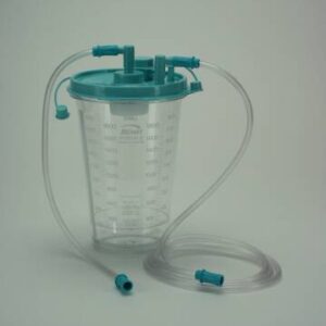 Rigid Suction Canister Hi-Flow 2000 mL Pour Lid