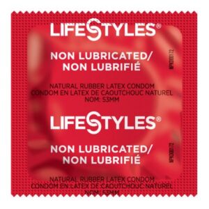 Condom Lifestyles Non Lubricated One Size Fits Most 1,008 per Case