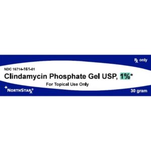 Clindamycin Phosphate 1% Topical Gel 30 Gram