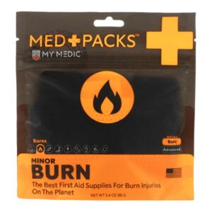 First Aid Kit My Medic MED PACKS Minor Burn Plastic Pouch