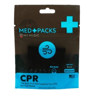 First Aid Kit My Medic MED PACKS CPR Plastic Pouch