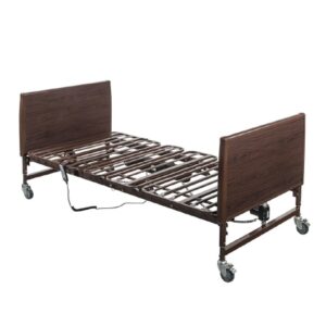 Electric Bariatric Bed DeVilbiss Home Care 80 Inch Length Steel Base 18 to 26 Inch Height Range