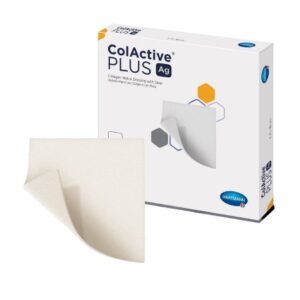Silver Collagen Dressing Colactive Plus Ag 7 X 7 Inch Square Sterile