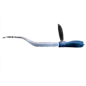 Ear Curette Lighted FlexLoop Round Handle 4 mm Tip Curved Flexible Oval Loop Tip