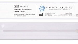 CleanWIPE Oropharyngeal Collection Swab 5-3/4 Inch Length Sterile