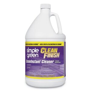 Surface Disinfectant Cleaner Simple Green Clean Finish Broad Spectrum Manual Pour Liquid 1 gal. Jug Herbal Scent NonSterile
