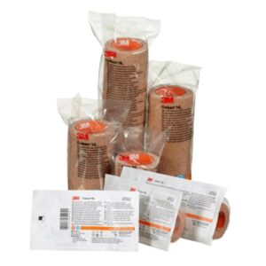 Cohesive Bandage 3M Coban 1 Inch X 5 Yard Self-Adherent Closure Tan NonSterile Standard Compression