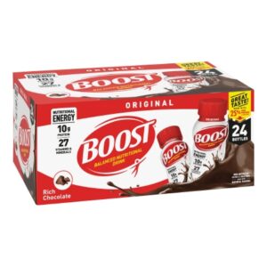 Oral Supplement Boost Original Rich Chocolate Flavor Liquid 8 oz. Bottle
