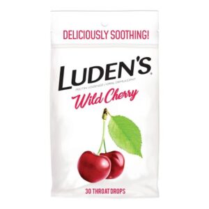 Sore Throat Relief Luden’s 2.8 mg Strength Lozenge 30 per Bag