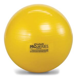 Inflatable Exercise Ball TheraBand Pro Series SCP Yellow