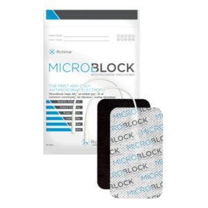 Richmar MicroBlock Antimicrobial Electrotherapy Electrode For Richmar and Compass TENS Units