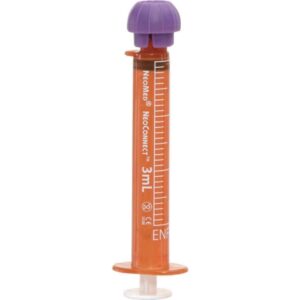 Oral Medication Syringe NeoMed 1 mL Enfit Tip Without Safety