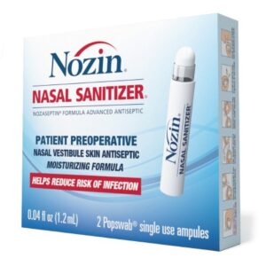 Antiseptic Ethyl Alcohol NOZIN Individual Packet