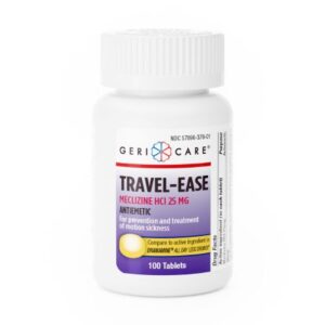 Nausea Relief 25 mg Strength Tablet 100 per Bottle