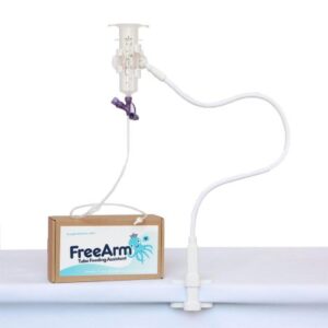 Feeding Tube / Infusion Bag Holder FreeArm Muscle White