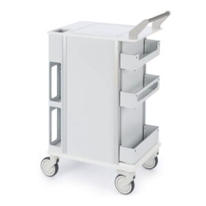 Phlebotomy Cart Omni Series 42 X 25-3/4 X 19 Inch White