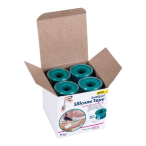 Medical Tape PediFix SoreSpot White 1 Inch X 1-1/2 Yard Silicone NonSterile