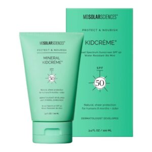 Sunscreen MDSolarSciences Mineral KidCr?me SPF 50 Cream 3.4 oz. Tube