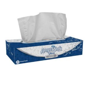Facial Tissue Angel Soft Ultra Professional Series White 7-1/2 X 8.4 Inch 96 Count