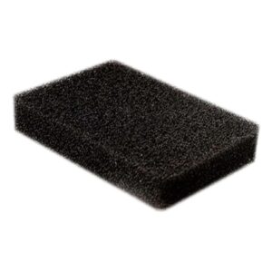 CPAP Filter Spirit Medical Foam / Pollen Reusable 1 per Pack Black No Tab