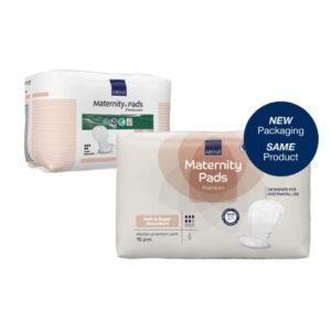Bladder Control Pad Abena Maternity Pad Premium 7.9 X 17.3 Inch Heavy Absorbency Fluff / Polymer Core One Size Fits Most