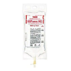 Dopamine HCl / Dextrose 5% 1600 mcg / mL Solution 250 mL
