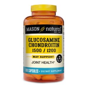 Joint Health Supplement Glucosomine HCl / Chondroitin 1,500 mg – 1200 mg Strength Capsule 180 per Bottle