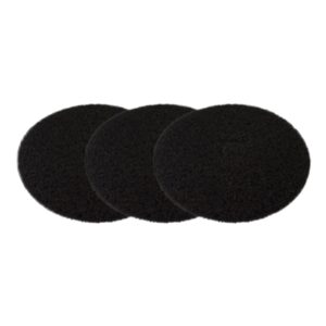 Floor Stripping Pad Performance Plus 19 Inch Diameter Black Polyester / Nylon