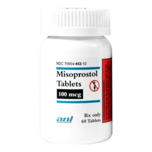 Misoprostol 100 mcg Tablet 60 Tablets
