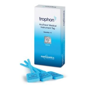 Equipment Tag AcuTrace Medical Instrument Tag Blue Plastic 10 per Box
