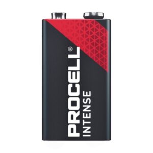 Alkaline Battery Duracell Procell Intense 9V Cell 9V Disposable 12 Pack