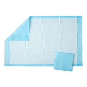Disposable Underpad Protection Plus 23 X 36 Inch Fluff / Polymer Light Absorbency