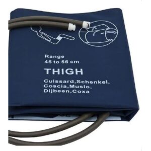 Reusable Blood Pressure Cuff Cuissard, Schenkel, coscla, Muislo,Dijbeen, Coxa 45 to 56 cm Leg Nylon Cuff Thigh Cuff