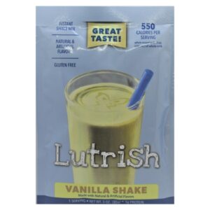 Oral Supplement Lutrish Vanilla Flavor Powder 3 oz. Individual Packet
